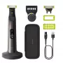 Philips OneBlade Pro 360 QP6652/61 für Gesicht und Körper, integriertes Display, abwaschbar, Akku, Chrom