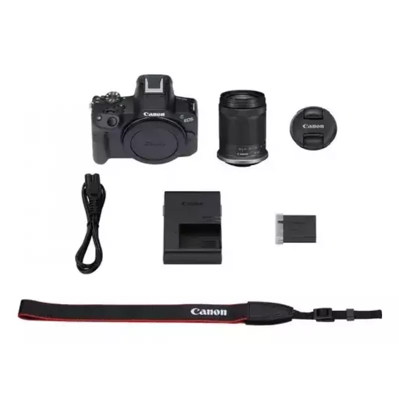 Canon EOS R50 MILC 24,2 MP CMOS 6000 x 4000 Pixel Schwarz