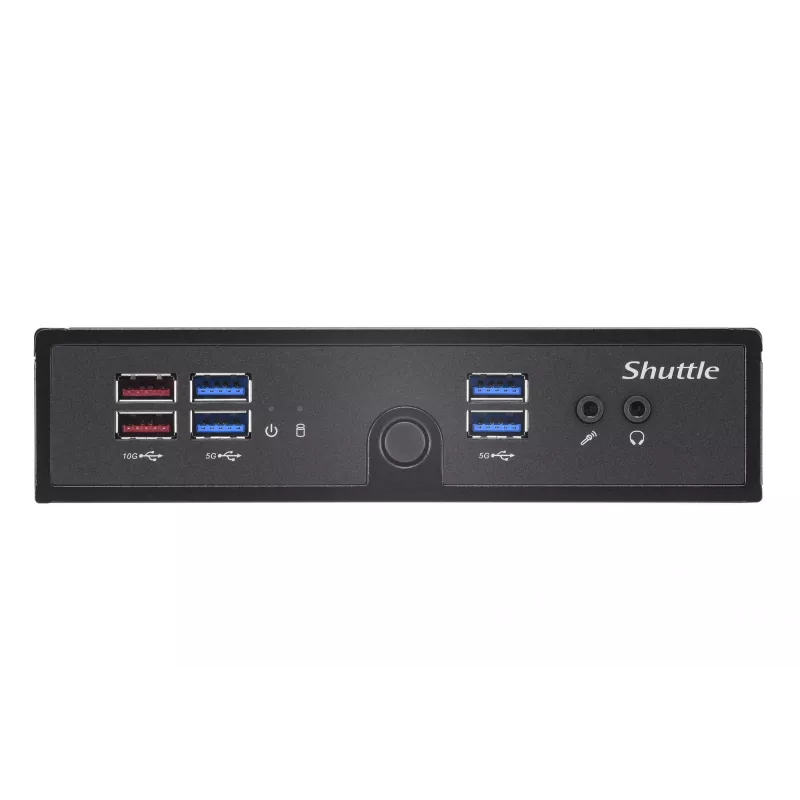Mini PC Barebone Shuttle XPC slim DS50U3 Intel i3-1315U 64 GB RAM HDD SSD HDMI DP VGA