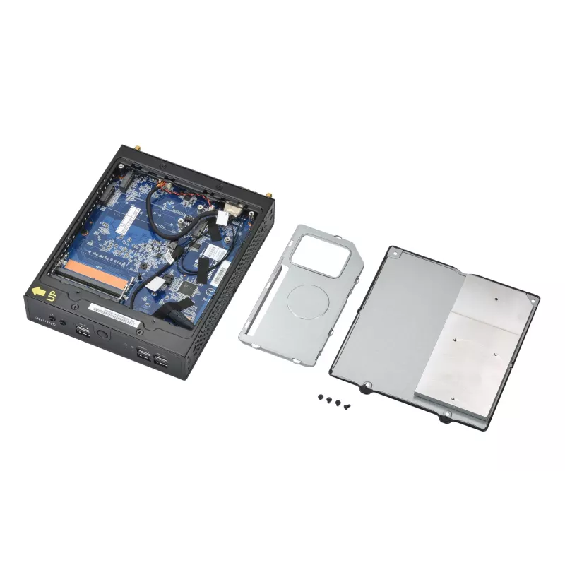 Mini PC Barebone Shuttle XPC slim DS50U3 Intel i3-1315U 64 GB RAM HDD SSD HDMI DP VGA