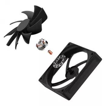 NZXT Cooling Fan F120q 120mm Schwarz Quiet Airflow