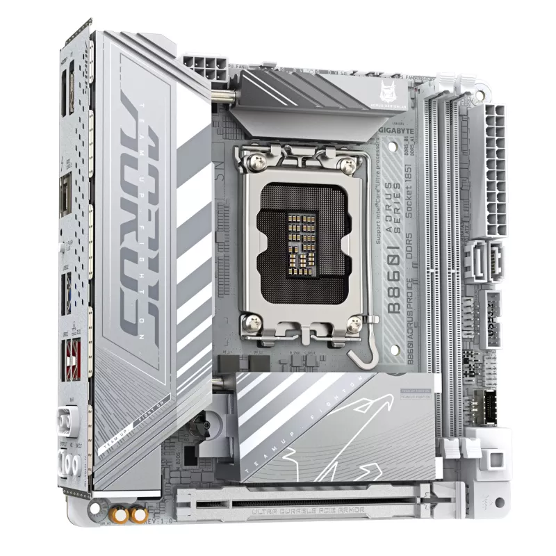 Motherboard GIGABYTE B860I AORUS PRO ICE, Intel B860, LGA 1851, Mini-ITX