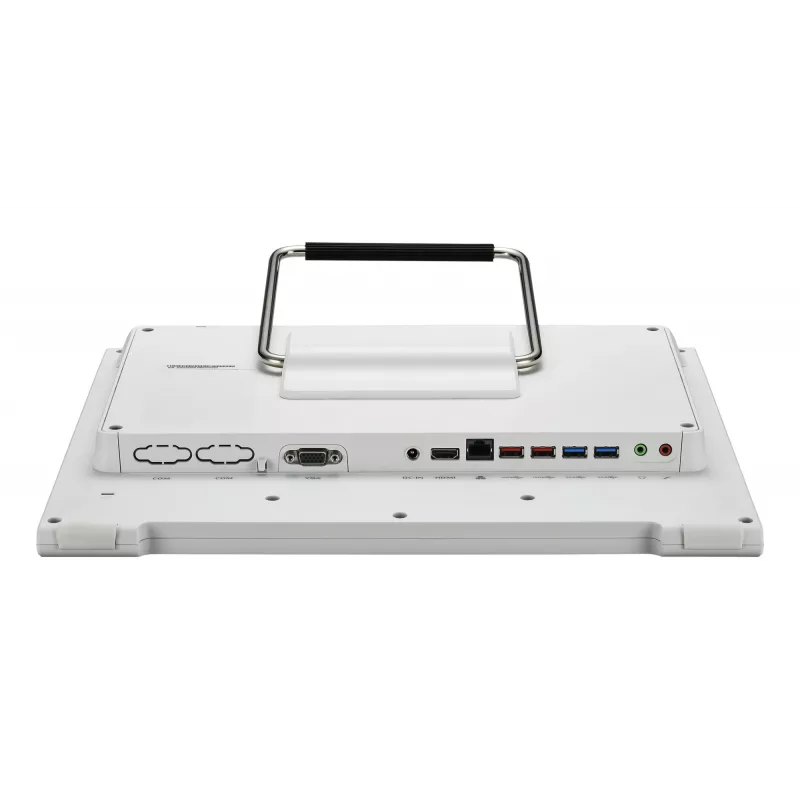 Shuttle All-In-One Barebone X50V9, 15,6 Zoll Single-Touch-Bildschirm (resistiv), Celeron 7305U, WiFi, IP54, lüfterlos, 24/7-Dauerbetrieb