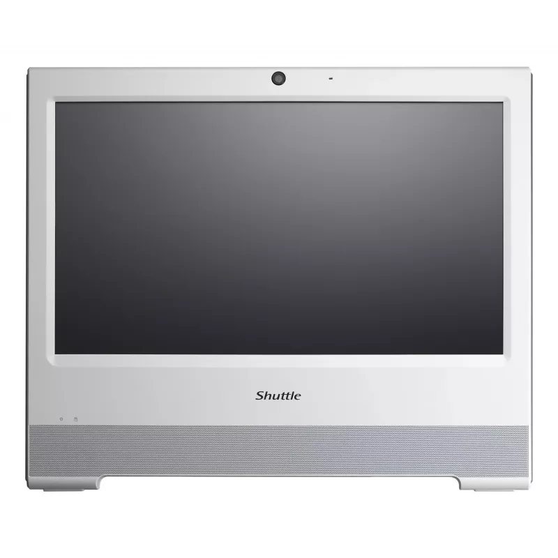 Shuttle All-In-One Barebone X50V9, 15,6 Zoll Single-Touch-Bildschirm (resistiv), Celeron 7305U, WiFi, IP54, lüfterlos, 24/7-Dauerbetrieb