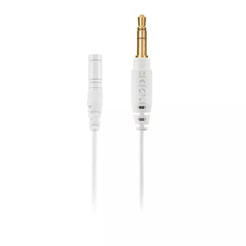 Lavalier-Mikrofon RØDE LAVALIER GO — Ansteck-Kondensator, omnidirektional, 3,5 mm, 20–20000 Hz, Weiß/Schwarz