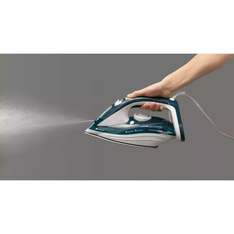 Gorenje SIH2800TQC Dampfbügeleisen mit Keramiksohle 2800 W Blau