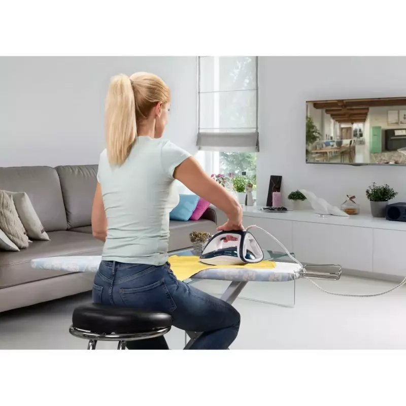 Gorenje SIH2800TQC Dampfbügeleisen mit Keramiksohle 2800 W Blau