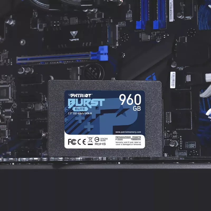 SSD-Laufwerk Patriot Memory 960 GB 2,5 Zoll SATA III PBE960GS25SSDR