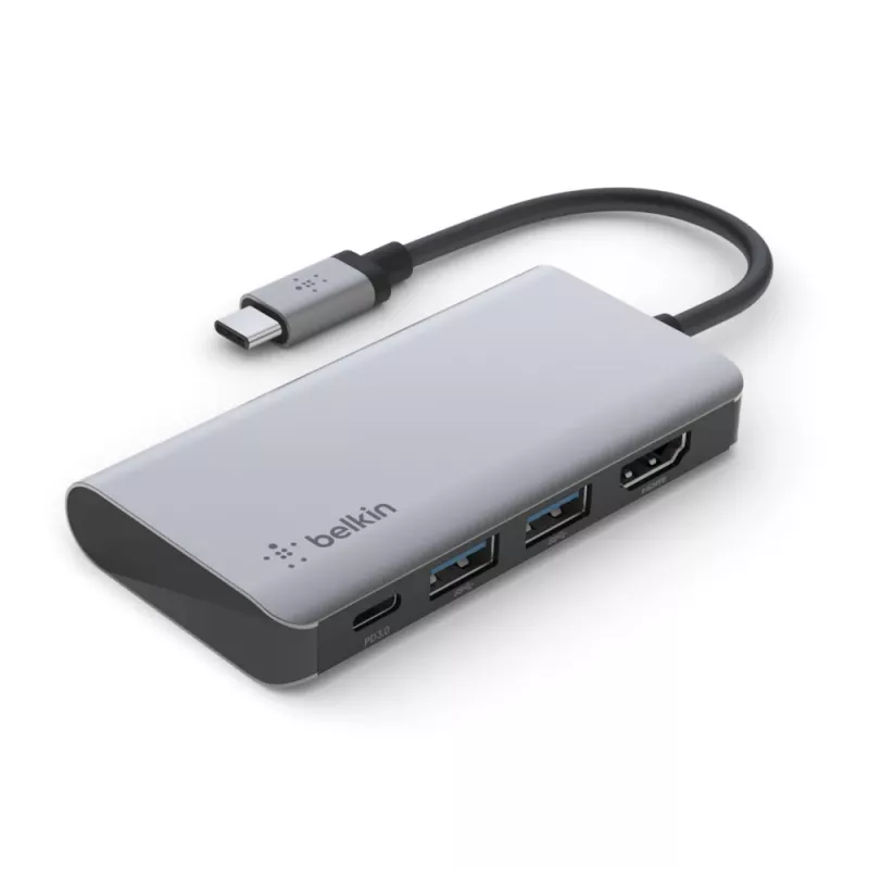 BELKIN USB-C 4-in-1 Multiport-Adapter