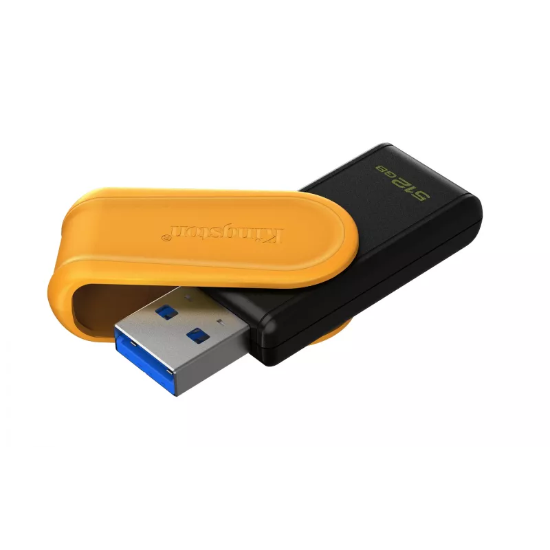 Kingston Technology DataTraveler 512GB Portable USB 3.2 Gen 1 Exodia S (Schwarz/Gelb)