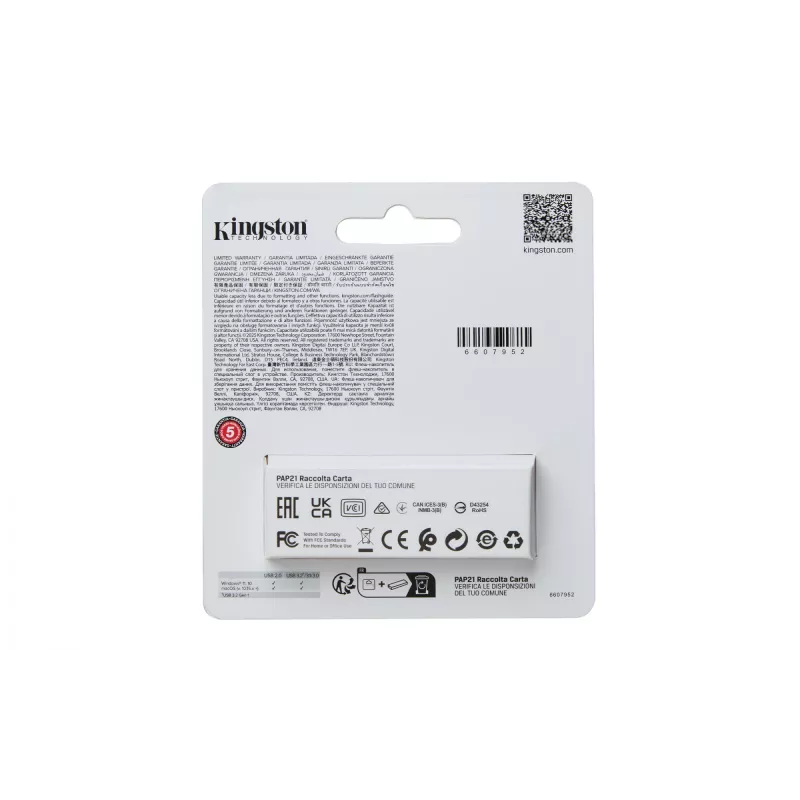 Kingston Technology DataTraveler 512GB Portable USB 3.2 Gen 1 Exodia S (Schwarz/Gelb)