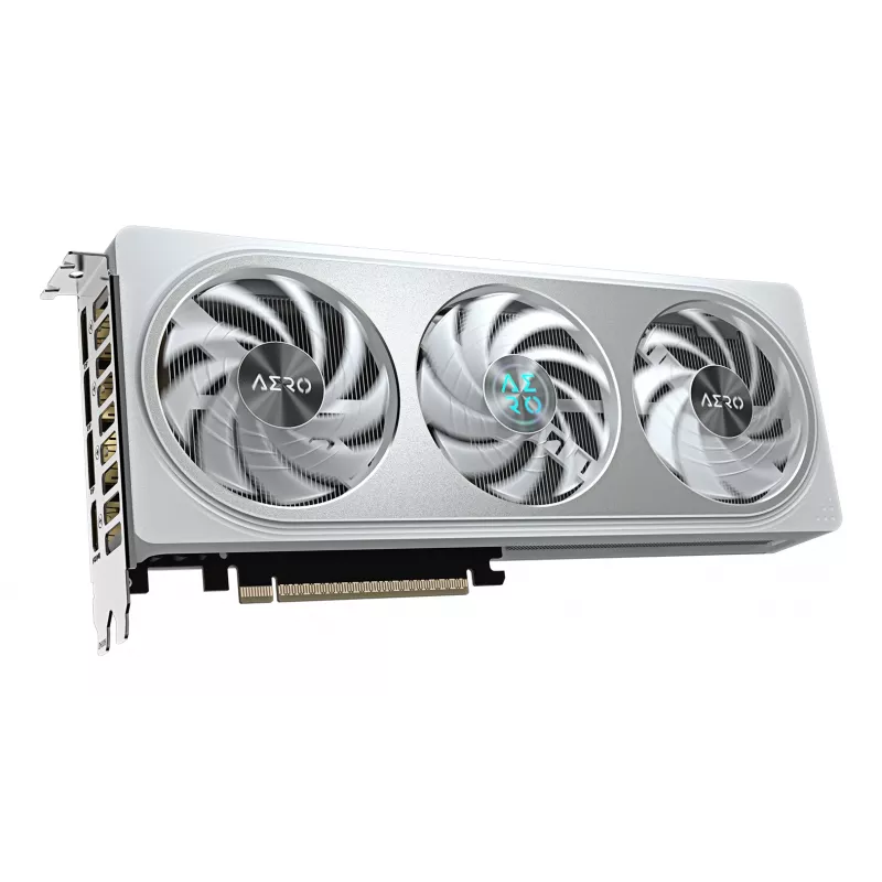 GIGABYTE GeForce RTX 5060 Ti AERO OC 16G Grafikkarte - 16GB GDDR7, 128bit, PCI-E 5.0, 2647MHz Kerntakt, 3 x DisplayPort, 1 x HDMI, GV-N506TAERO OC-16GD