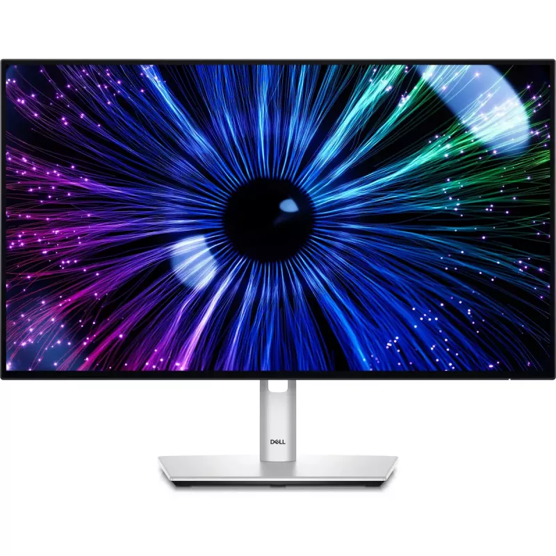 DELL UltraSharp U2424HE Computer-Monitor 60,5 cm (23,8 Zoll) 1920 x 1080 Pixel Full HD LCD Schwarz, Silber