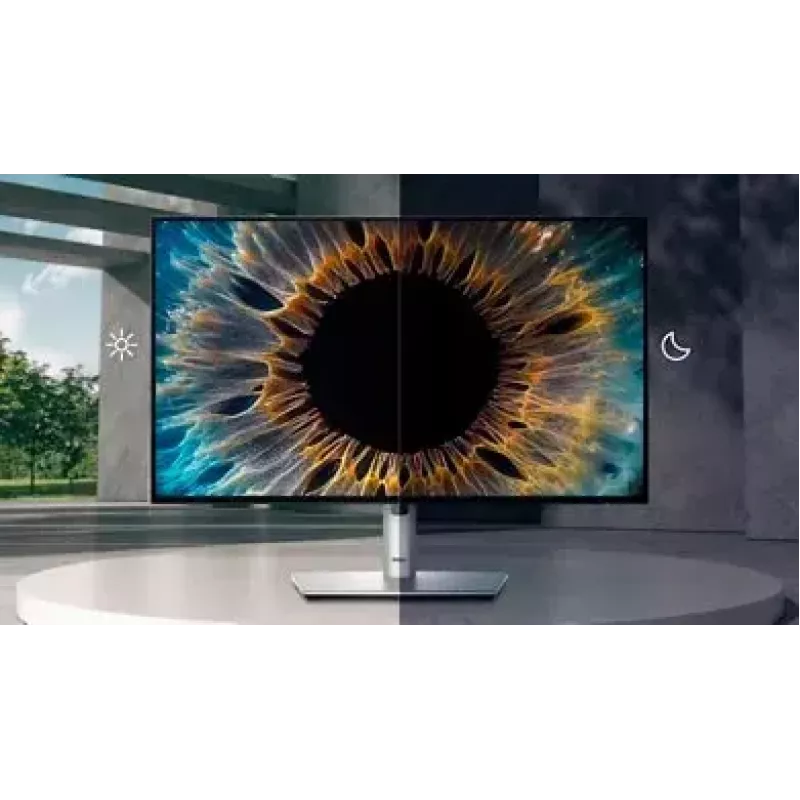 DELL UltraSharp U2424HE Computer-Monitor 60,5 cm (23,8 Zoll) 1920 x 1080 Pixel Full HD LCD Schwarz, Silber