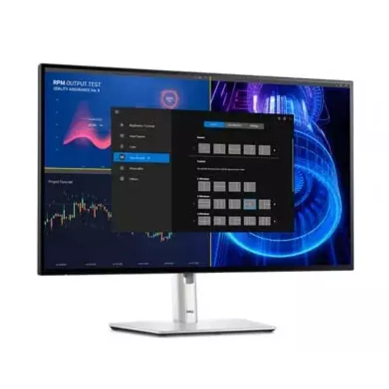 DELL UltraSharp U2424HE Computer-Monitor 60,5 cm (23,8 Zoll) 1920 x 1080 Pixel Full HD LCD Schwarz, Silber