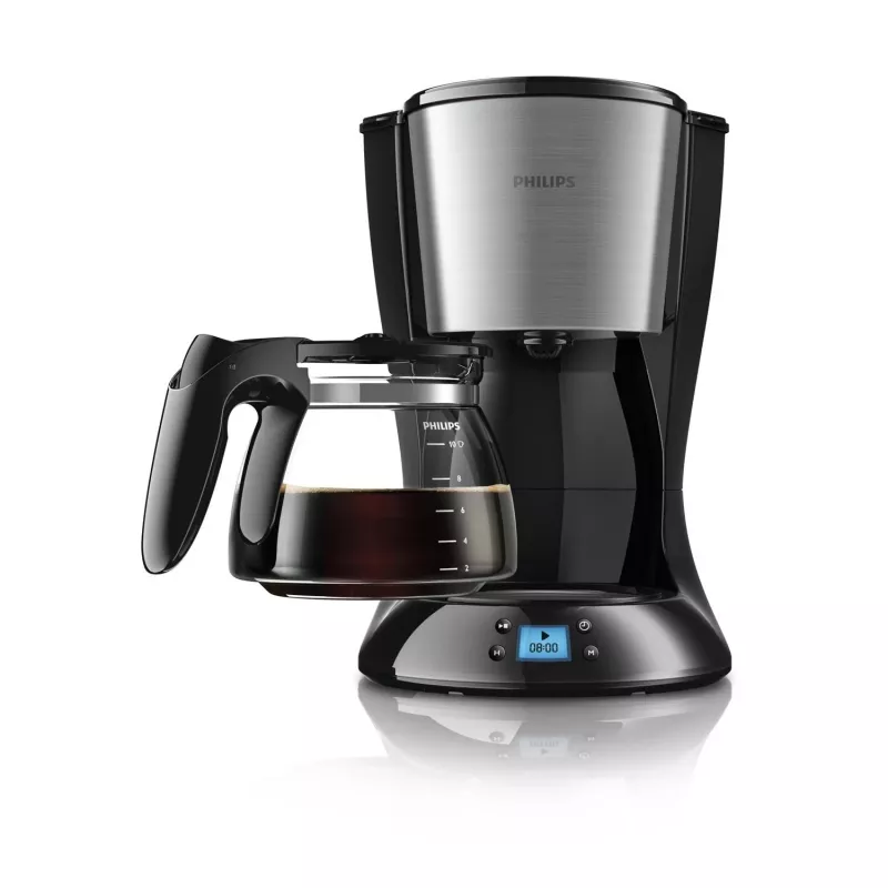 Philips Daily Collection HD7459/20 Kaffeemaschine, Filterkaffeemaschine, 1,259 L, Gemahlener Kaffee, 1080 W