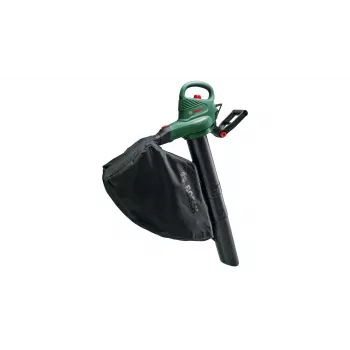 Handgebläse Bosch Universal GardenTidy 2300 — 2300 W, 576 m³/h, 45 L Auffangbeutel, 185–285 km/h, Häckselfunktion