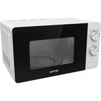 Gorenje Mikrowelle MO17E1W, Tischgerät, Solo-Mikrowelle, 17 L, 700 W, integriertes Display, LED