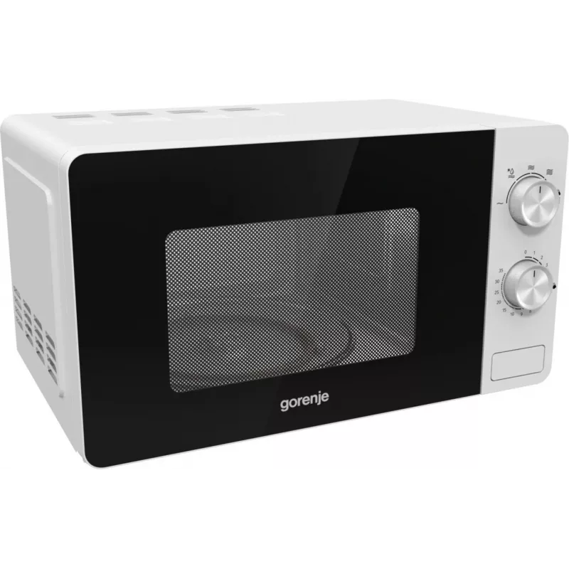 Gorenje Mikrowelle MO17E1W, Tischgerät, Solo-Mikrowelle, 17 L, 700 W, integriertes Display, LED