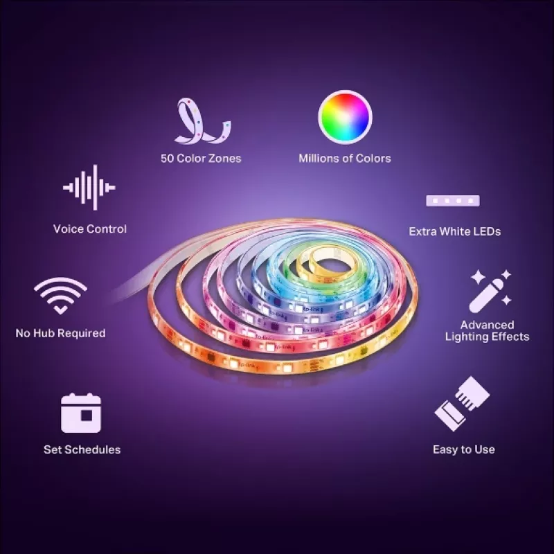 TP-Link Tapo Smart Light Strip, Mehrfarbig