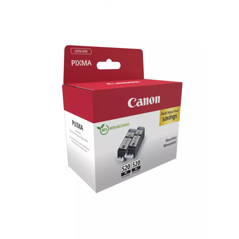 Canon Tinte 2932B019 PGI-520 Doppelpack Schwarz