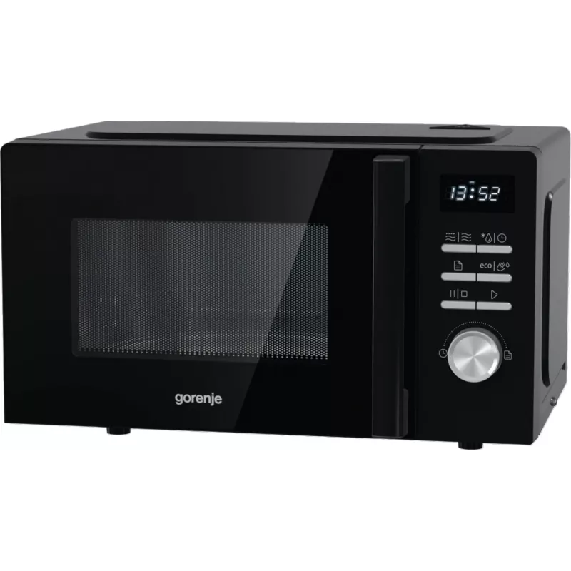 Kombinationsmikrowelle Gorenje MO20A4BH — 20 L, 800 W, schwarz, 5 Leistungsstufen