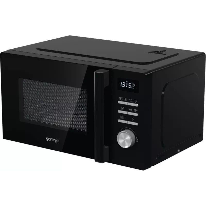 Kombinationsmikrowelle Gorenje MO20A4BH — 20 L, 800 W, schwarz, 5 Leistungsstufen