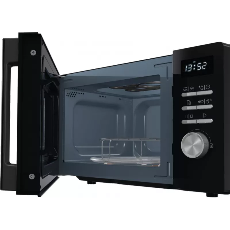Kombinationsmikrowelle Gorenje MO20A4BH — 20 L, 800 W, schwarz, 5 Leistungsstufen