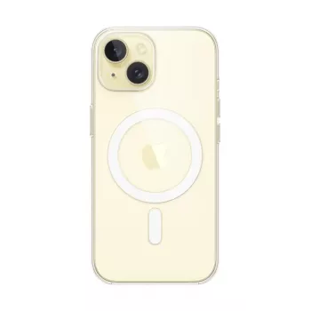 Cover Apple iPhone 15 Clear Case mit MagSafe