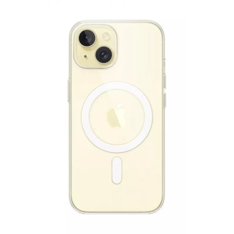 Cover Apple iPhone 15 Clear Case mit MagSafe