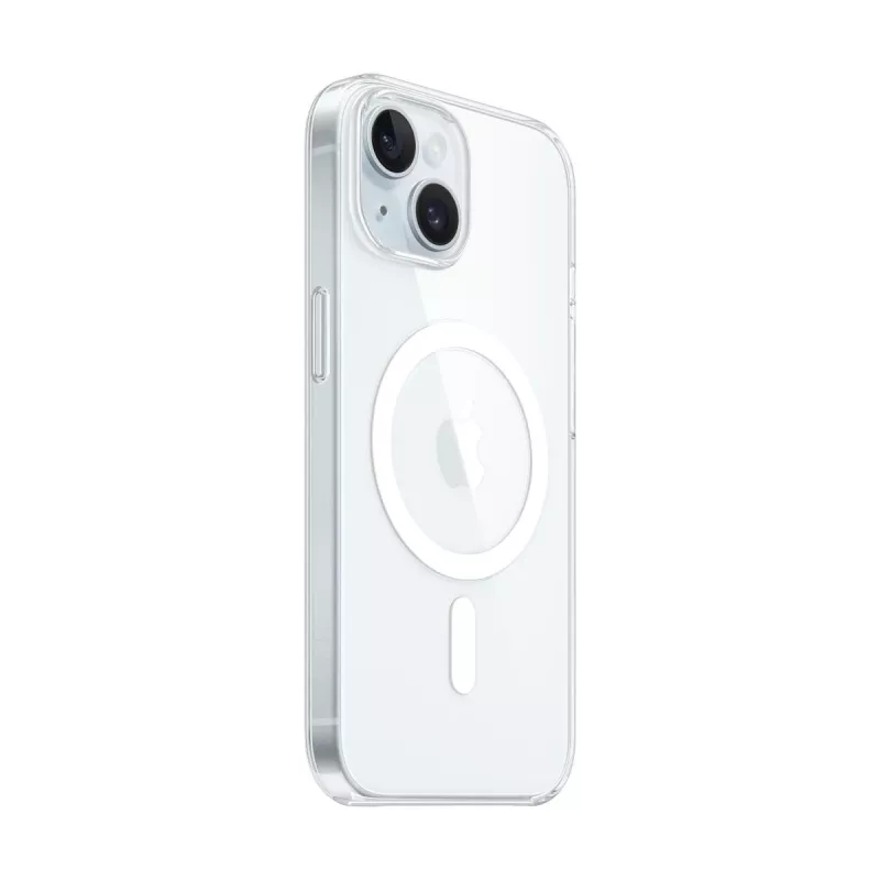 Cover Apple iPhone 15 Clear Case mit MagSafe