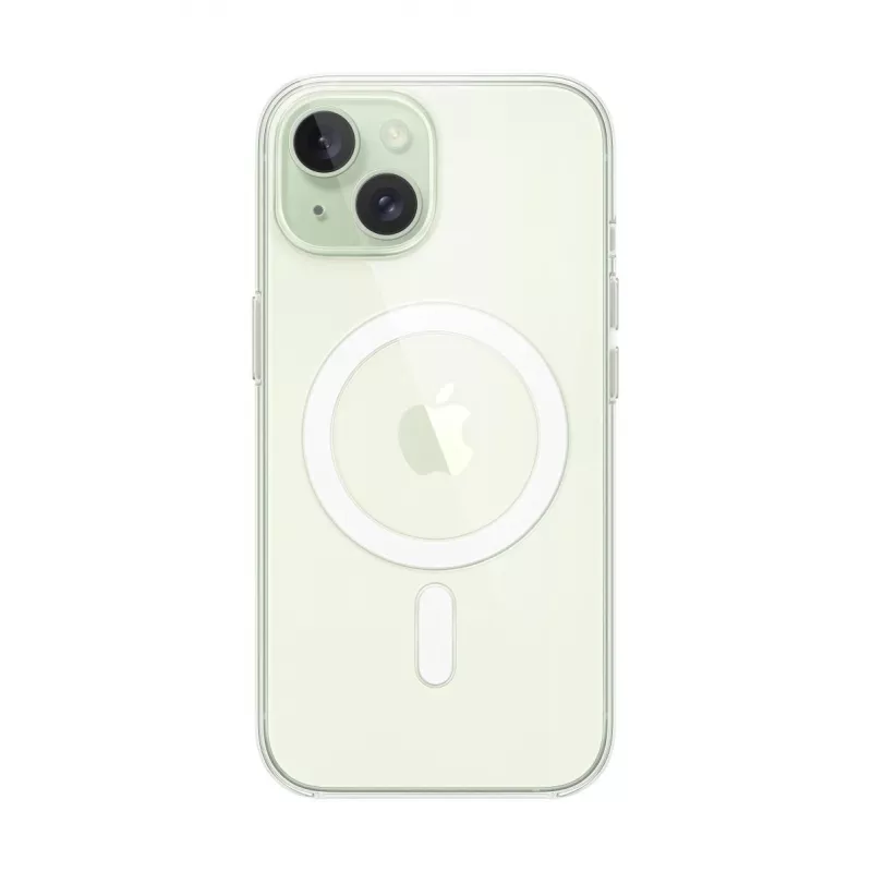 Cover Apple iPhone 15 Clear Case mit MagSafe