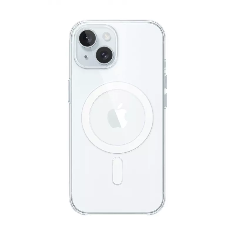 Cover Apple iPhone 15 Clear Case mit MagSafe