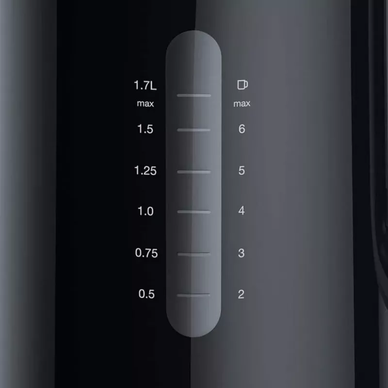 Braun WK 1100 BK Wasserkocher 1,7 L 2200 W Schwarz