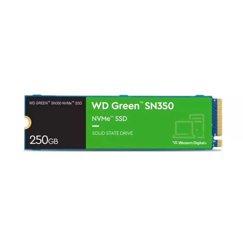 WESTERN DIGITAL SSD - WD Grün SN350 - 250GB - Pci-e Gen3 x4 - M.2 2280 - TLC