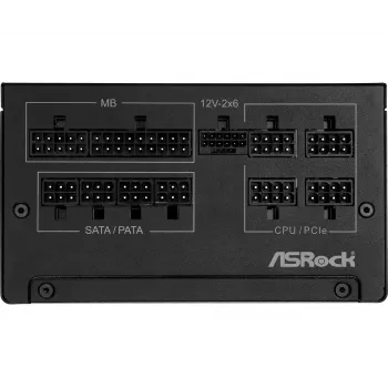Netzteil ASROCK SL-1000G Steel Legend 1000 W 20+4-Pin ATX 80 PLUS Gold Schwarz