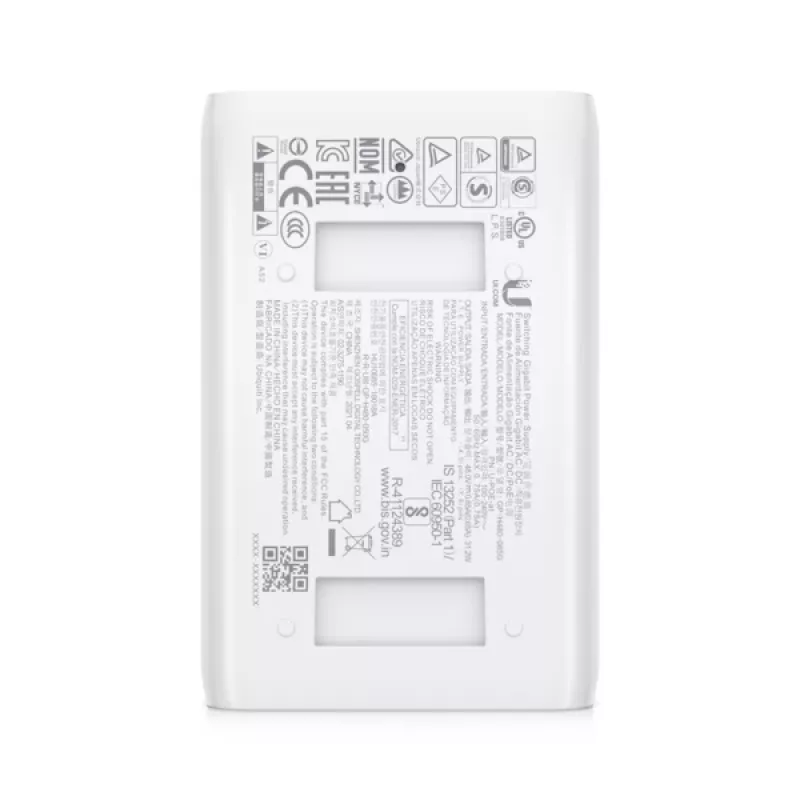 UBIQUITI NETWORKS PoE-Injektor, 802.3at kompakter PoE+-Injektor