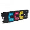 Brother LC980VALBP Tintenpatrone 4 St. Original Schwarz, Cyan, Magenta, Gelb
