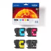 Brother LC980VALBP Tintenpatrone 4 St. Original Schwarz, Cyan, Magenta, Gelb