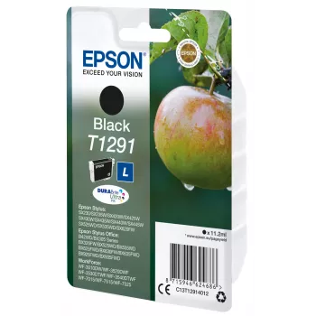 Epson Apple Singlepack Schwarz T1291 DURABrite Ultra Tinte