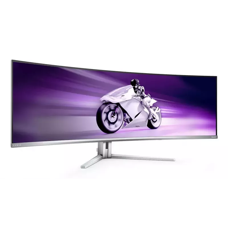 Philips Evnia 8000 49M2C8900L/00 Computer-Monitor 124,2 cm (48,9 Zoll) 5120 x 1440 Pixel Dual QHD QD-OLED Weiß