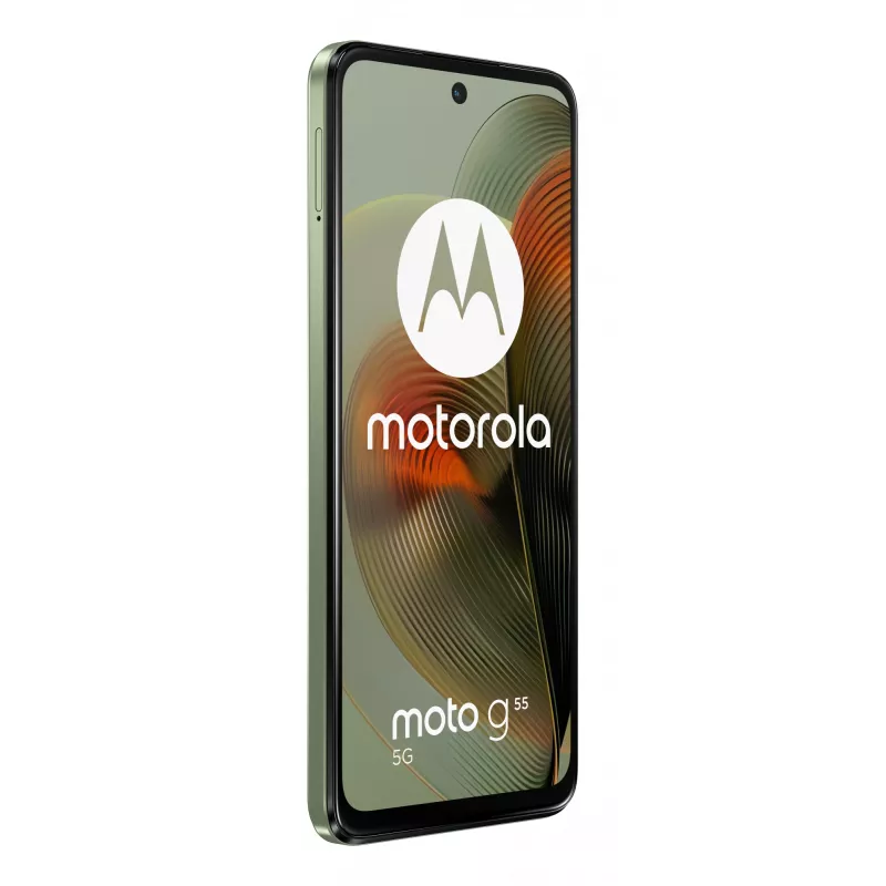 Motorola moto g55 5G 16,5 cm (6,49 Zoll) Dual SIM Android 14 USB Typ-C 8 GB 256 GB 5000 mAh Grün