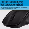 HP 480 Comfort Bluetooth Mouse, Rechtshänder, Bluetooth, 4000 DPI, Schwarz