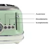 Ariete Vintage 156 4-Schlitz-Toaster, 1600 W, hellgrün