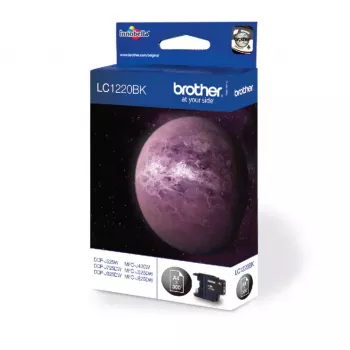 Brother LC1220BK Tintenpatrone 1 Stück Original Schwarz