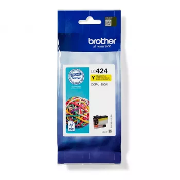 Brother LC424Y Tintenpatrone 1 Stk. Original Gelb
