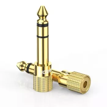 Ugreen 20503 Kabeladapter 6,35 mm 3,5 mm Gold