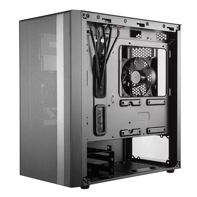 COOLER MASTER CPU-Gehäuse Masterbox NR400 Mini Tower Schwarz ohne ODD