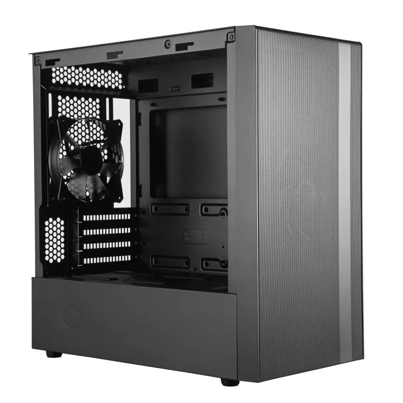 COOLER MASTER CPU-Gehäuse Masterbox NR400 Mini Tower Schwarz ohne ODD
