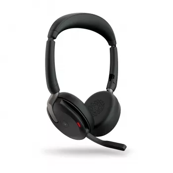Jabra Evolve2 65 Flex - Link380a MS Stereo, Kabelgebunden & Kabellos, 20 - 20000 Hz, Büro/Callcenter, 136 g, Headset, Schwarz